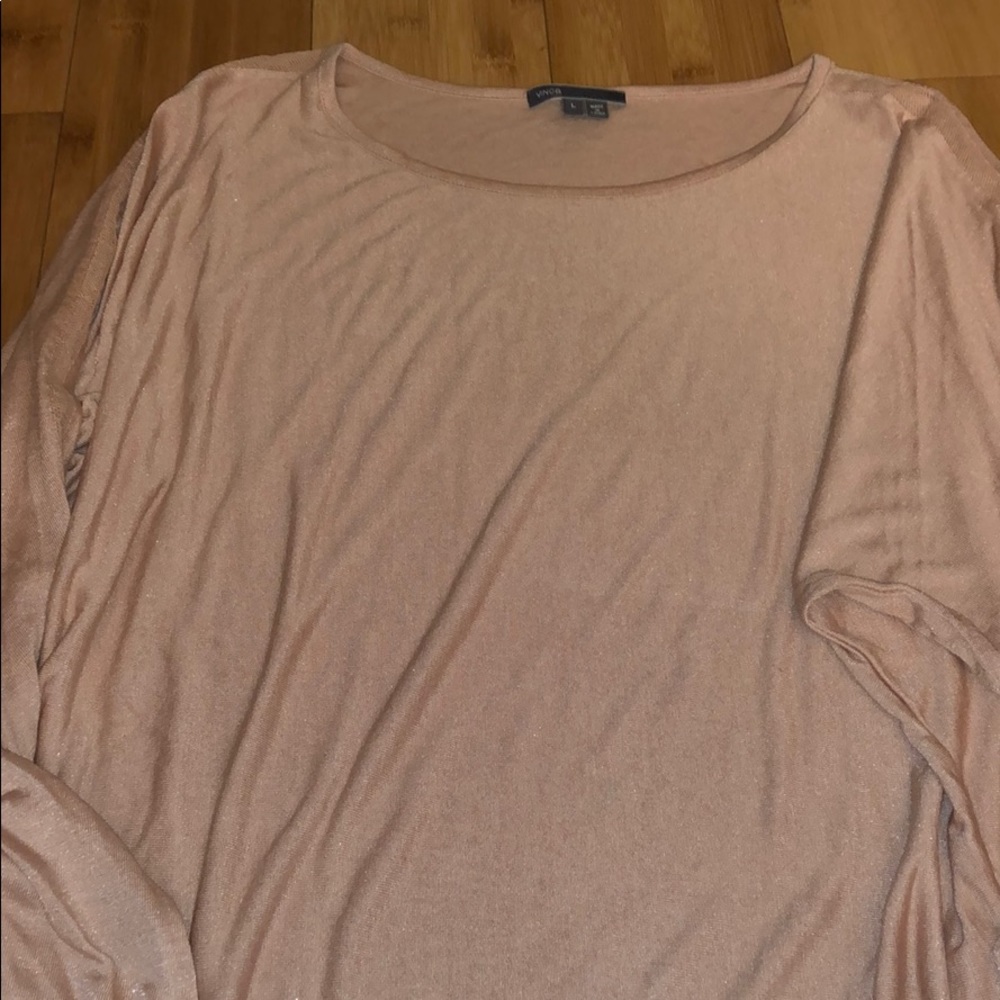 Vince Women's Blouse in Light Pink